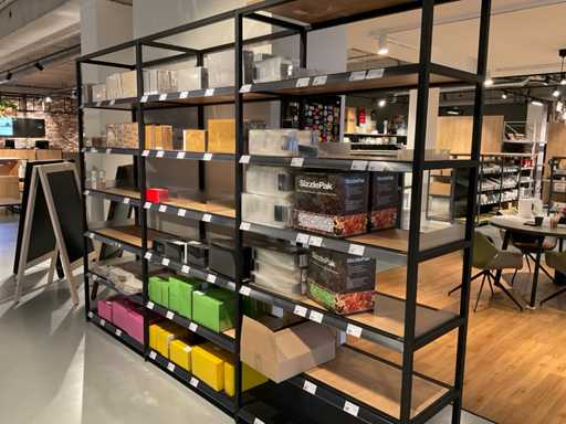 Partij decoratie en verpakkingsmaterialen