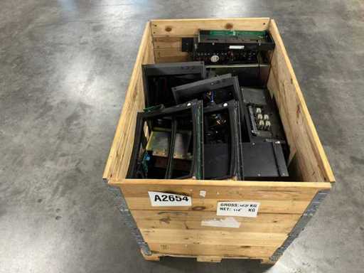 Moduły i panele sterowania mieszanką wsadową/wyświetlania