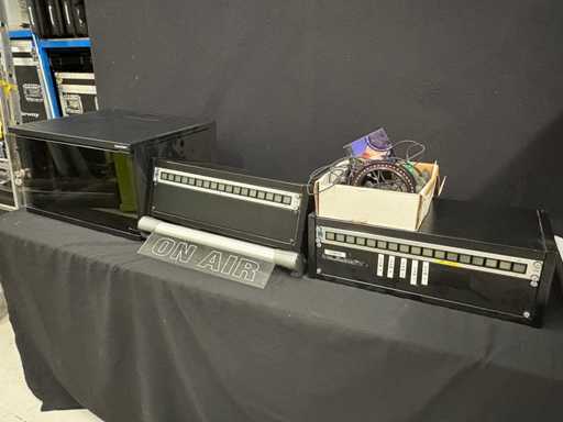 Accessoire plateau TV + Baie 6U + Ring video