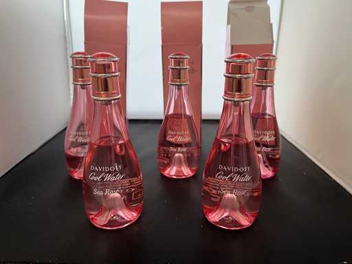 5x Davidoff Cool Water Perfume