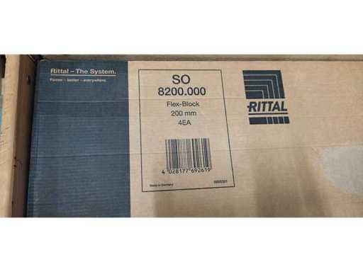 RITTAL - SO 8200.000 - Flex-Block 200mm (Pack of 4pcs) 