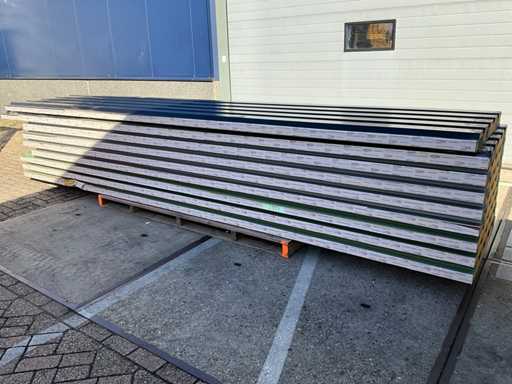 SAB-profiel - TLW100 - Dak Sandwichpaneel (9x) 45 m²