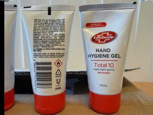 Lifebuoy - Total 10 - Hand Hygiene gel 50ml (34000x)