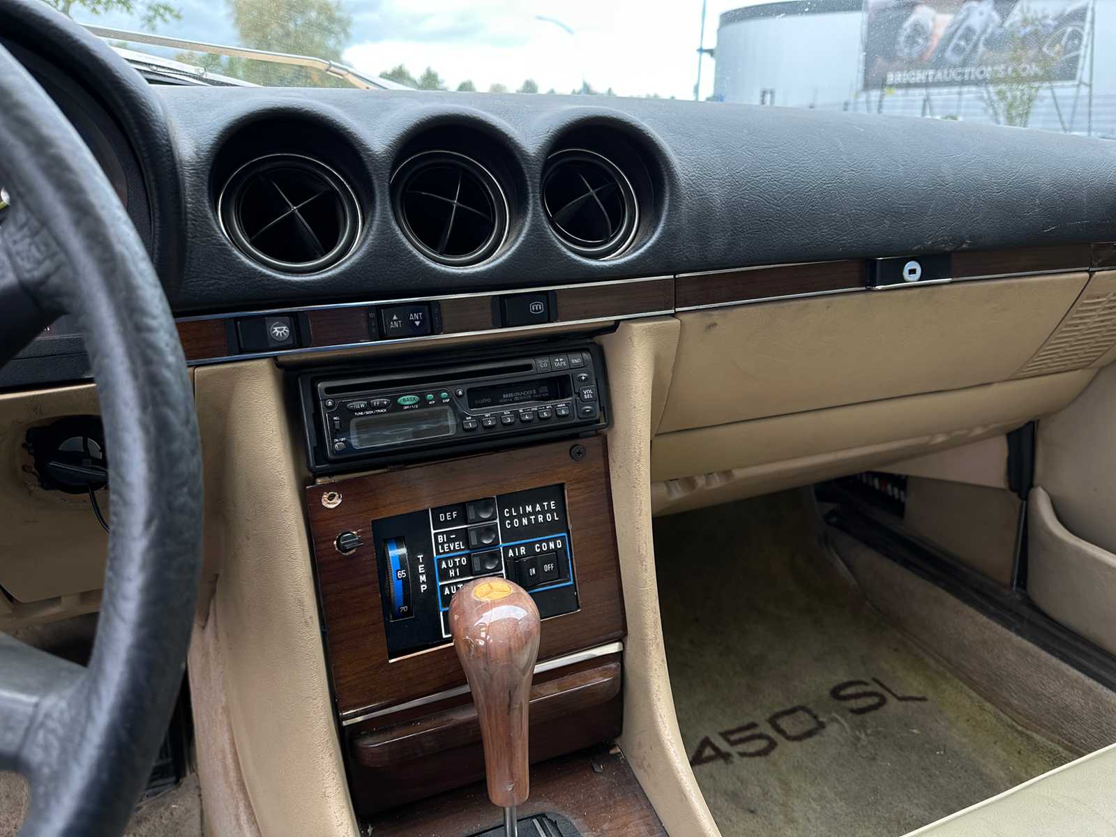 Mercedes-Benz 450SL Convertible -Hardtop- 180hp 1980 SL-Class