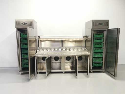 Foster - FPS4GR/EPRO26BS - Mas? frigorific? cu frigider ?i congelator