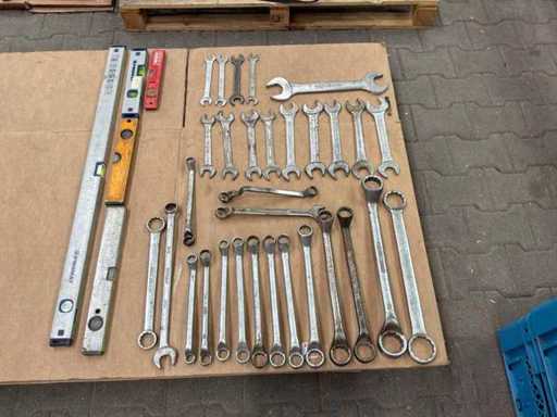 Partij Steek- en ringsleutel (31x)