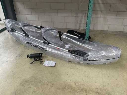 Canoe Inflabilă Transparentă InnovaGoods