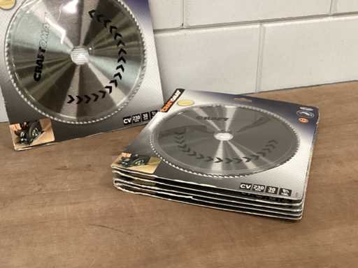 Craftomat cirkelzaagblad 230 mm (6x)