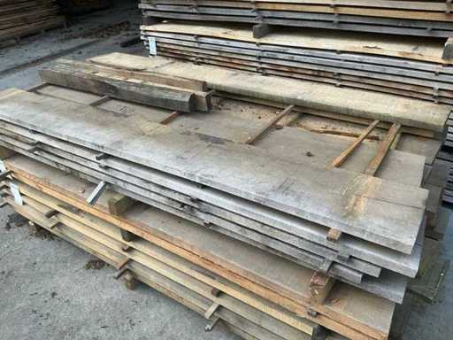 Oak planks 29 mm 0.24 m3