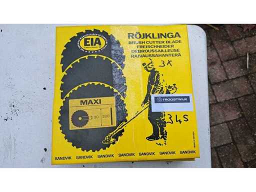 Rojklinga brush cutter blade (3x)