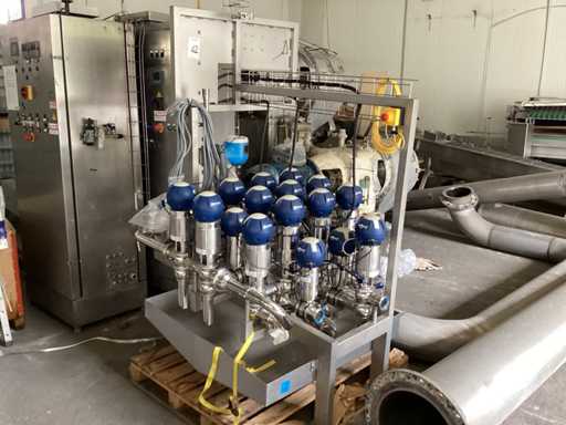 CIP-Reinigungssystem nie verwendet