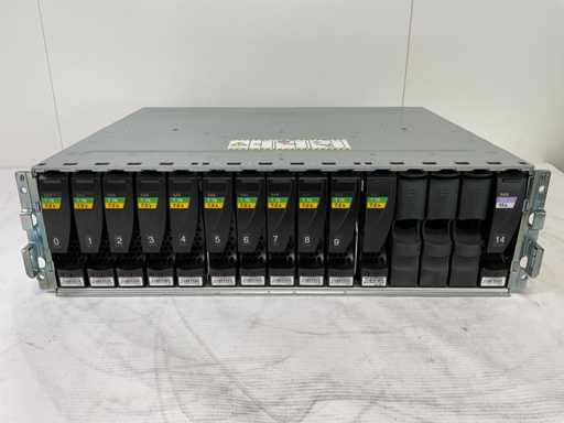 EMC (KTN-STL3) 10x 1 TB SAS(ST1000NM0023) - 1X 1 TB SAS(ST31000424SS) - 1x 300 GB SAS(HUS156030VLS600) Disk Array Enclosure