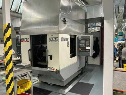 1994 CHIRON FZ 12 W CNC Vertical Machining Center with 4th Axis