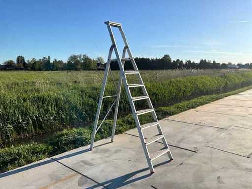 Perfecty P20/8 aluminium trapladder