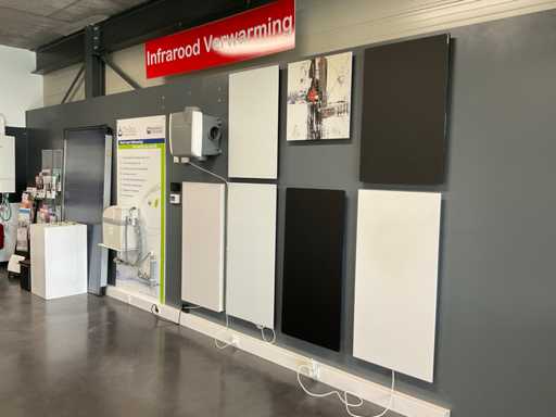 Panneaux chauffants électriques et divers (6x)