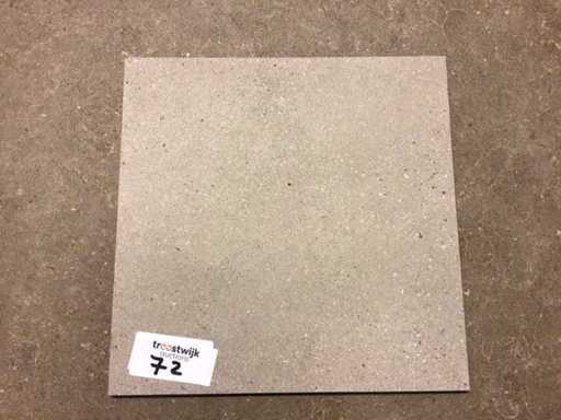 Mosa Motto Grain Brown Grey Mat Vloertegel 30x30 cm 43,63 m²