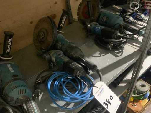 Makita Haakse slijpmachine (2x)