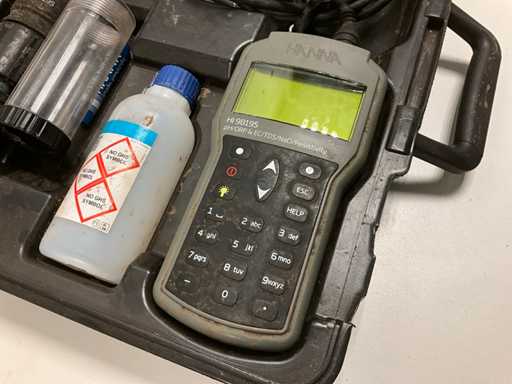 Hannah HI98195 Field meter / PH pH, mV, ORP, EC, resistività, TDS, salinità e temperatura