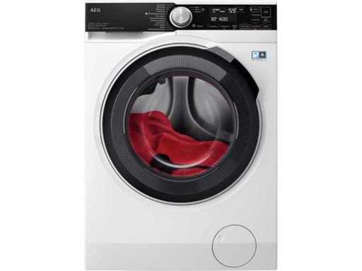 AEG LWR8E80610, Front Loader, Washing Machine, German Display