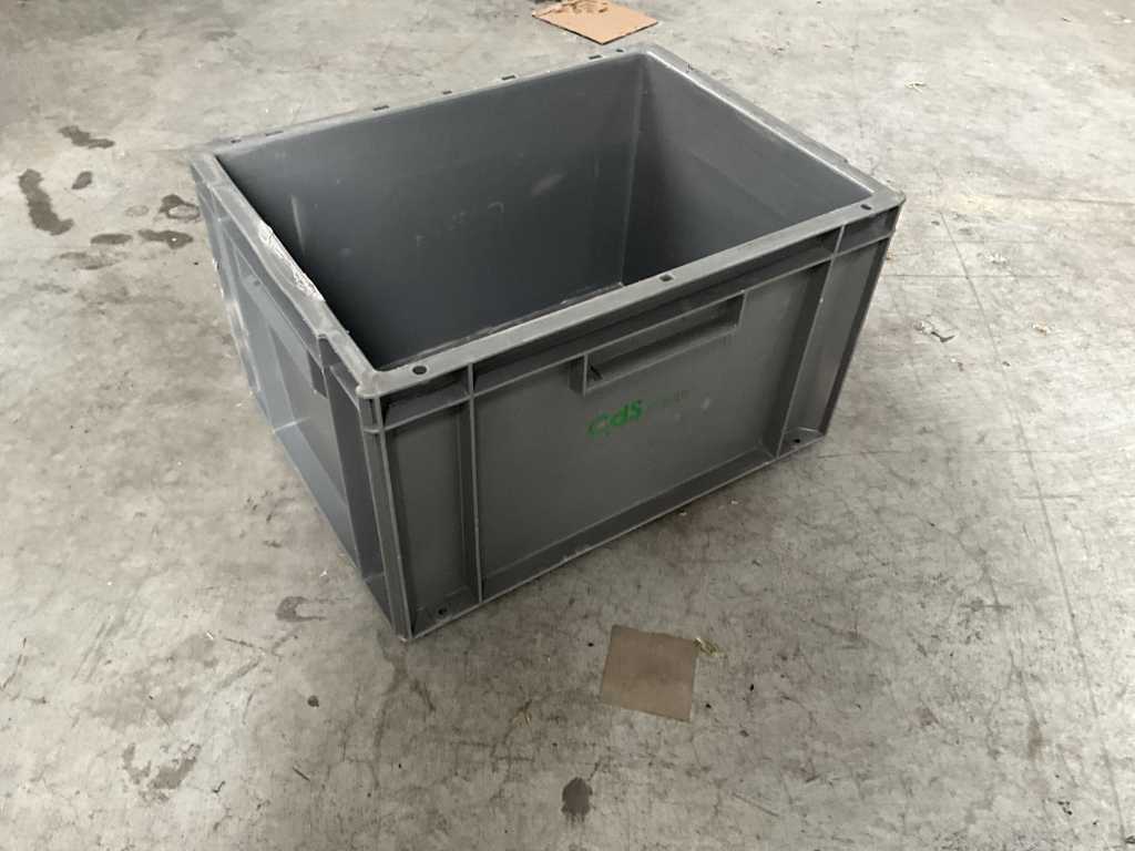 56x plastic stacking bins ALLIBERT