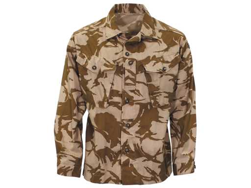 Brits veldjack, gevecht, "Tropical", DPM woestijn, zo goed als nieuw (R18) (25x)