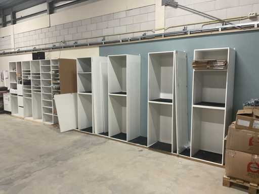 Kvik - Ściana szafkowa 790x58x205 cm