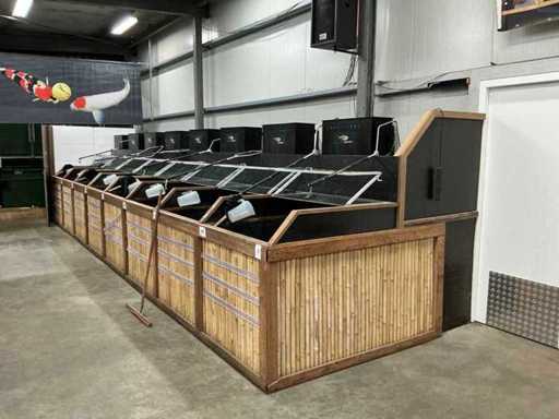 Misa wystawowa z systemem filtracyjnym