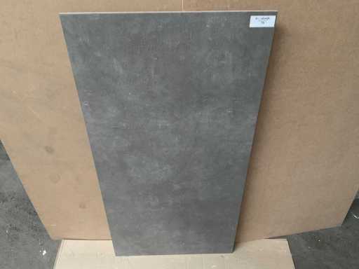 Carrelage de sol en anthracite mate Qua Granite Ark 60x120 cm 50,4 m²