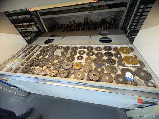   Lots of disc cutters