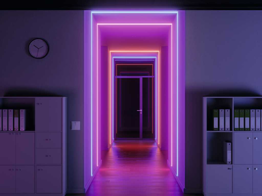 4 x bandes LED intelligentes multicolores Ledvance