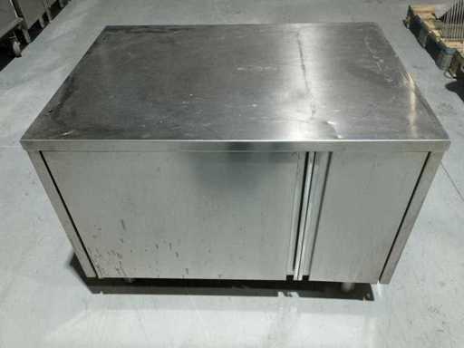 Mit Fachfach für Tray und Schublade 90 x 90 x 80