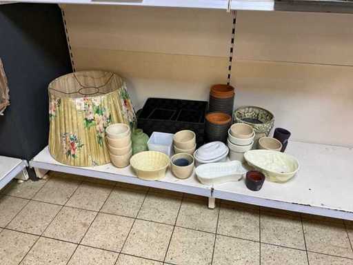 Bloempotten en puddingvormen