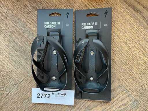 Specjalistyczna klatka piersiowa III z karbonem na butelkę (2x)