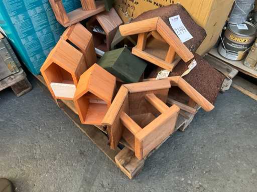 Vogelhuisjes (10x)