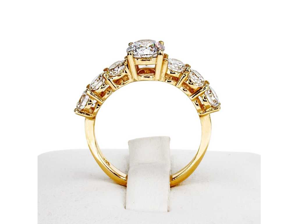 Luxus Ring Naturdiamant 2,94 Karat