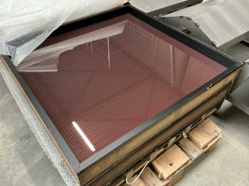 Solar panel in glass (3x)