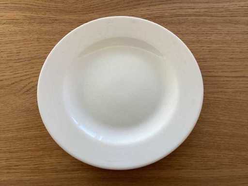 Placa blanca 19,5 cm