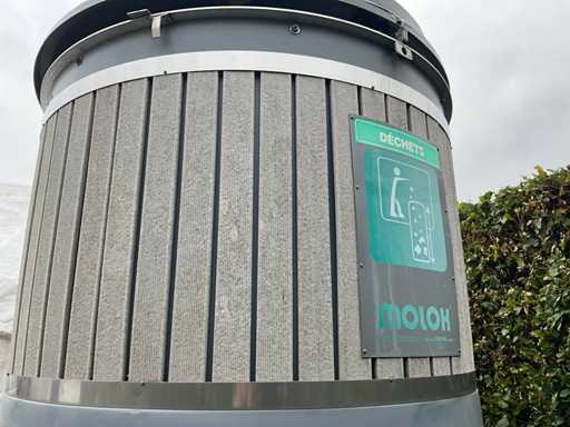 Conteneur à déchets semi-enterré Molok 3000L