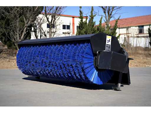 Field Industries Hydraulic roller broom for skid steer loader (180 cm)