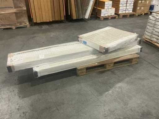 Stelrad radiator Type 11 4-aansluitingen diverse  (3x)