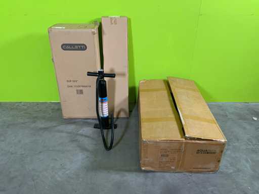 Bateau pneumatique et SUP