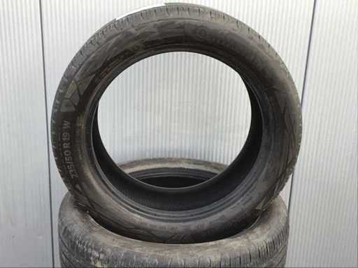 Continental 040 - Pneus d’été - 235-50-19 - Pneus de voiture (4x)