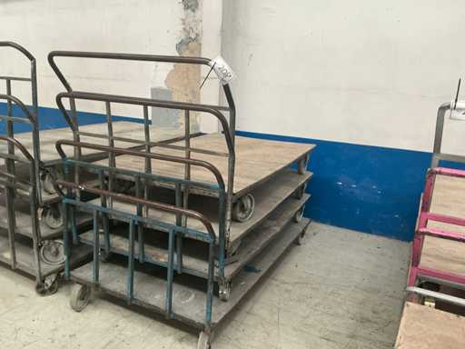 Carrelli di trasporto 4pz