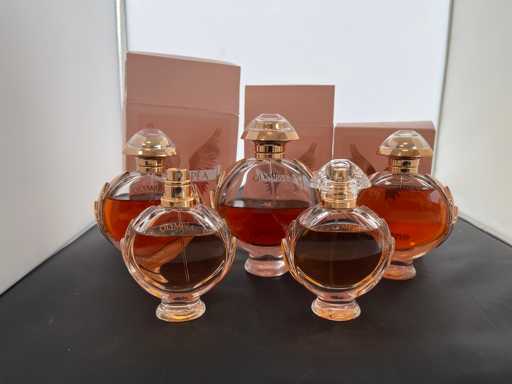 5x Paco Robanne Olympia perfume