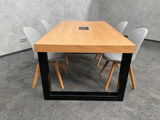 4 persoons conferentieset 180x100