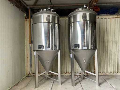 Vasca di fermentazione Speidel 1200ltr (2x)