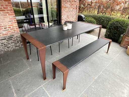 HAVANI Corten Stahlgarten-Set