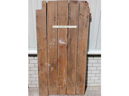 Oude Houten Deur 197x101cm