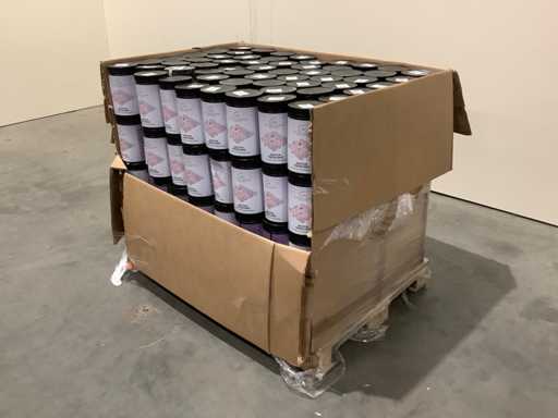 Palette mit Nahrungsergänzungsmitteln