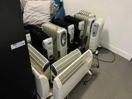 PROLINE Lot de Radiateurs